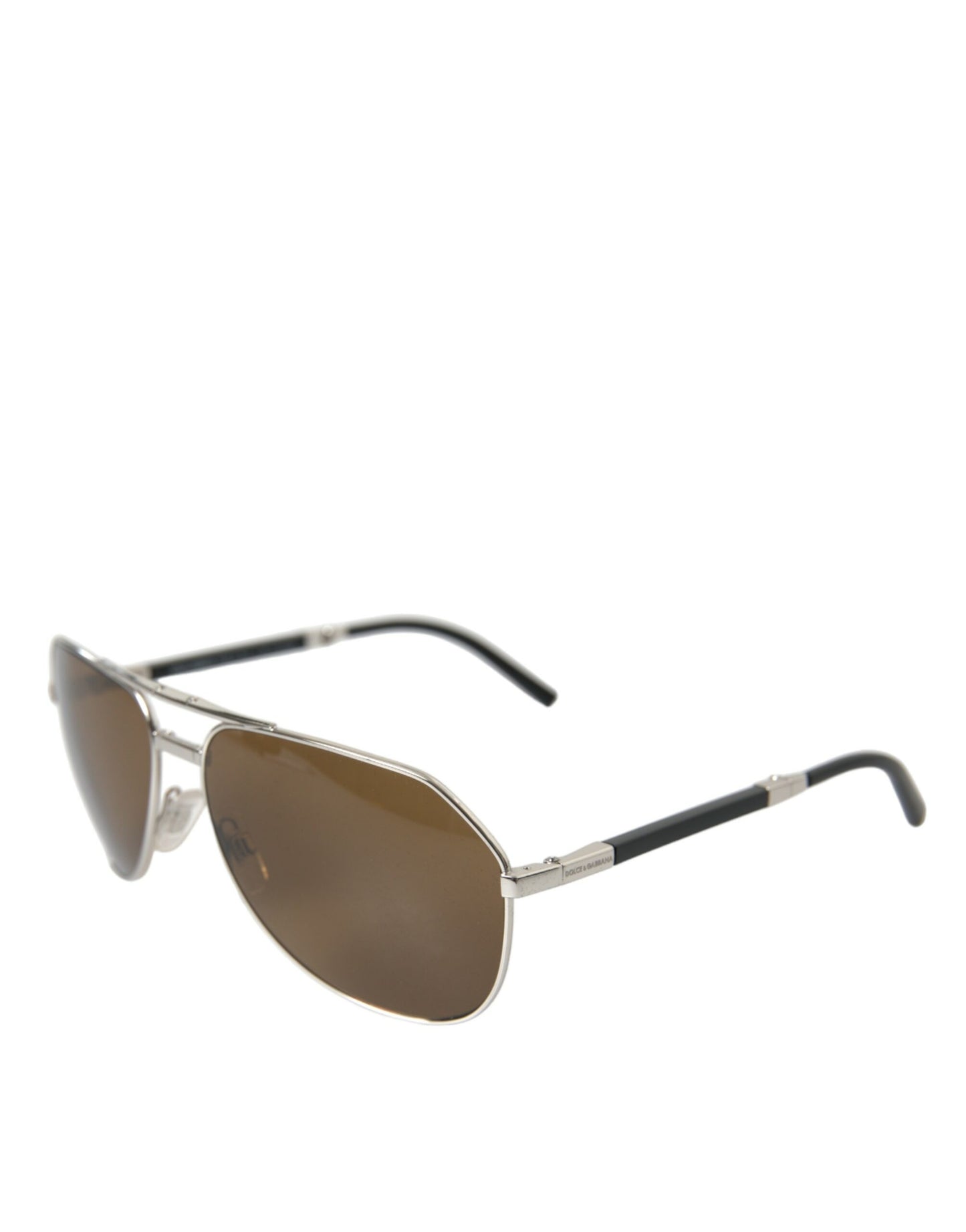 Fashionsarah.com Fashionsarah.com Dolce & Gabbana Sleek Silver Metal Sunglasses for Men
