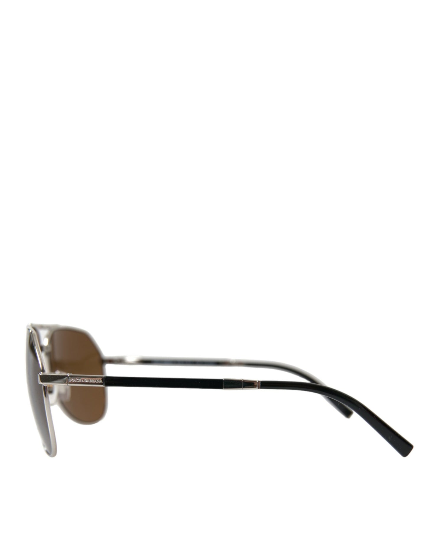 Fashionsarah.com Fashionsarah.com Dolce & Gabbana Sleek Silver Metal Sunglasses for Men