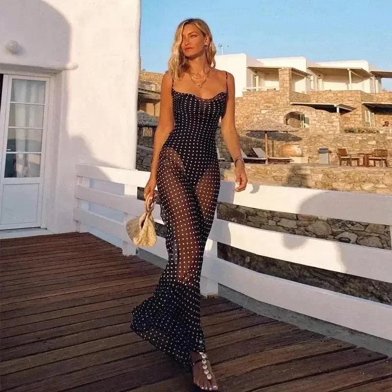 Silk Mesh Summer Dress | Fashionsarah.com