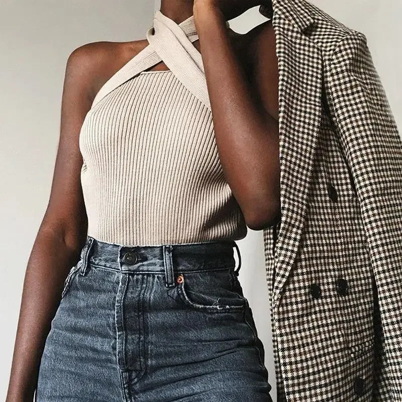 Women Halter Top | Fashionsarah.com