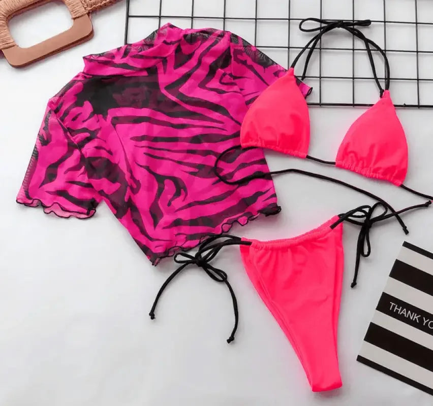 3 Pcs Swimwear Sets | Fashionsarah.com