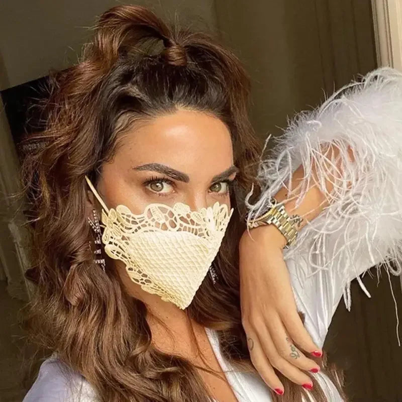 Lace Face Mask | Fashionsarah.com