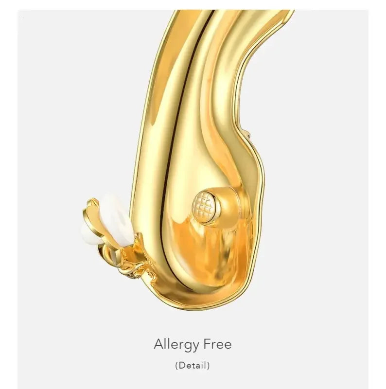 18K Gold Plated Brass Jewelry Earlobe - Fashionsarah.com