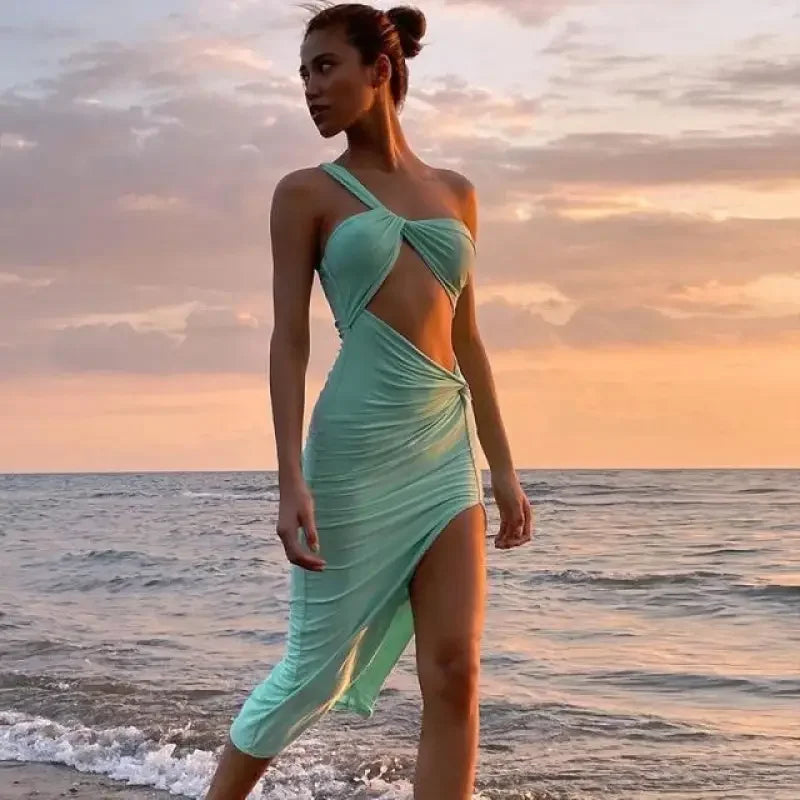 Cut Out Midi Dress | Fashionsarah.com