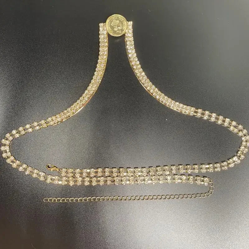 Rhinestone bra chain | Fashionsarah.com