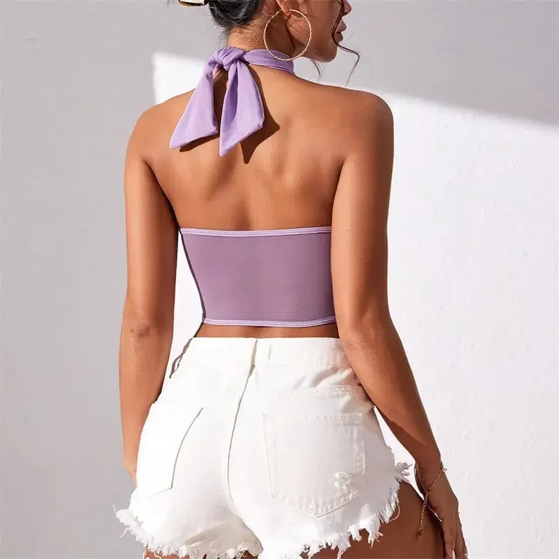 Cross Halter Bustiers | Fashionsarah.com