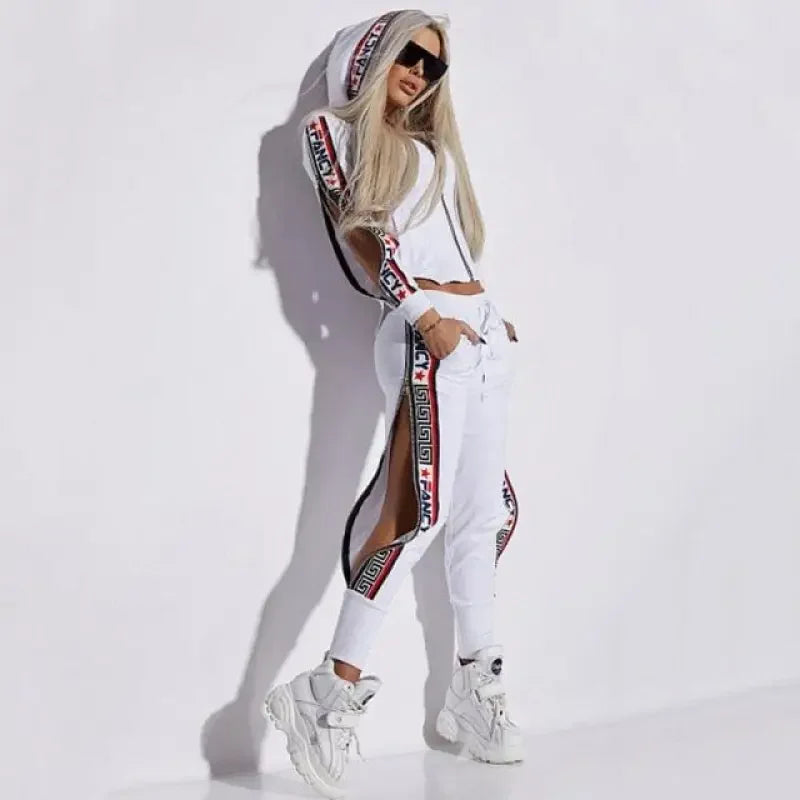 Split-Side Sportswear Suits | Fashionsarah.com