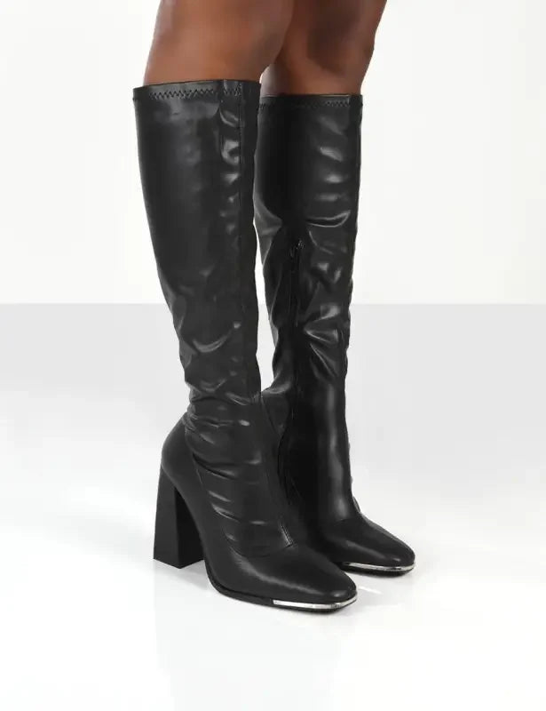 Motorcycle Square heel boots | Fashionsarah.com