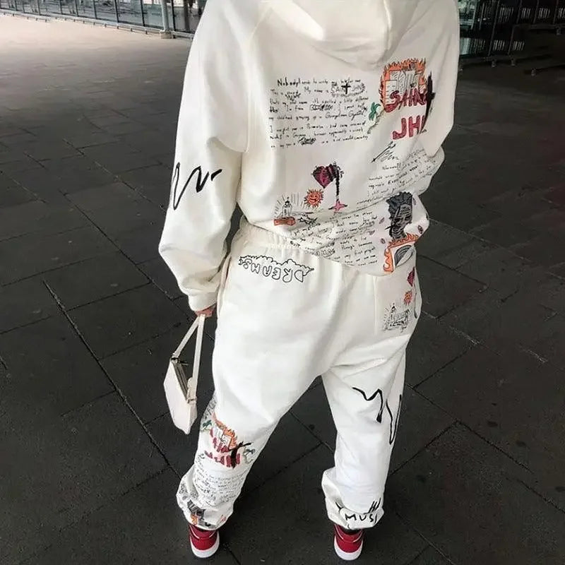 Hoody Sweatshirt+Sweatspants Matching Suits | Fashionsarah.com