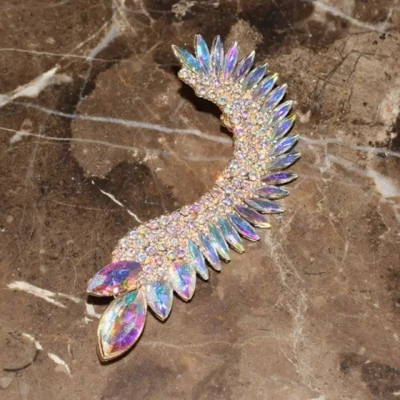 Shiny Rhinestone Left Earring | Fashionsarah.com