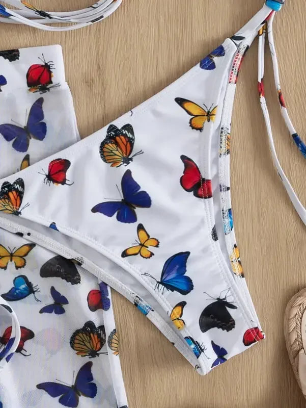 Butterfly Bikini with Shorts | Fashionsarah.com