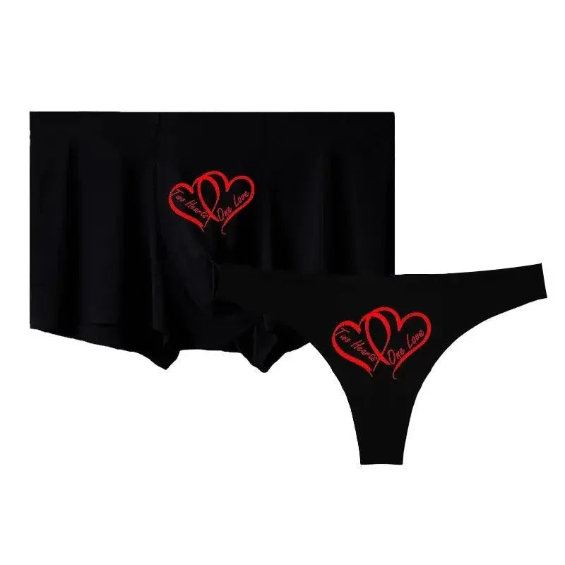 Matching couples panties for black couples, comfortable and stylish matching couples underwear