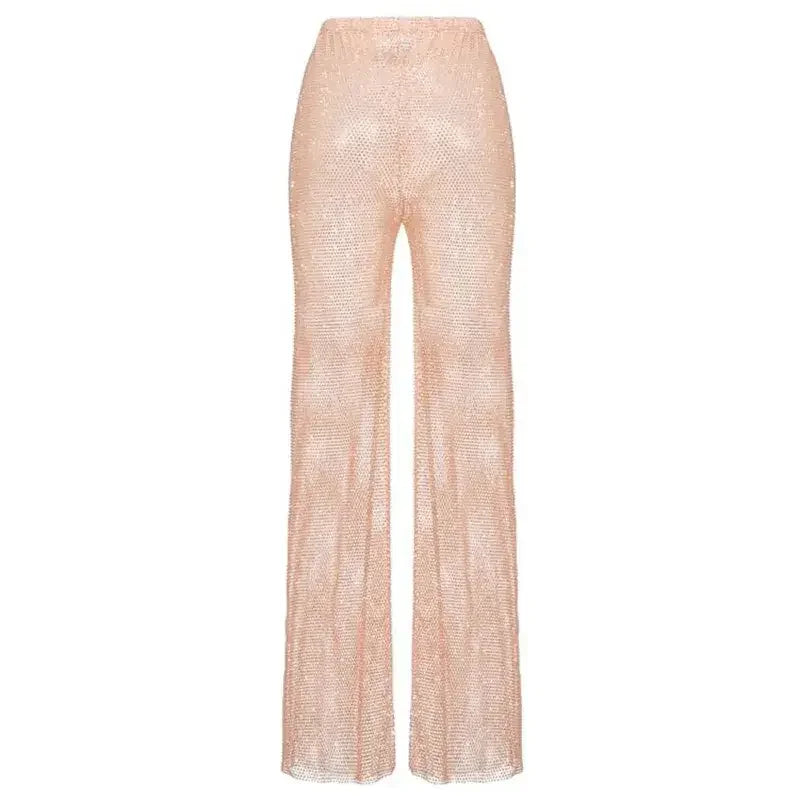 Mesh Wide Women Pants | Fashionsarah.com