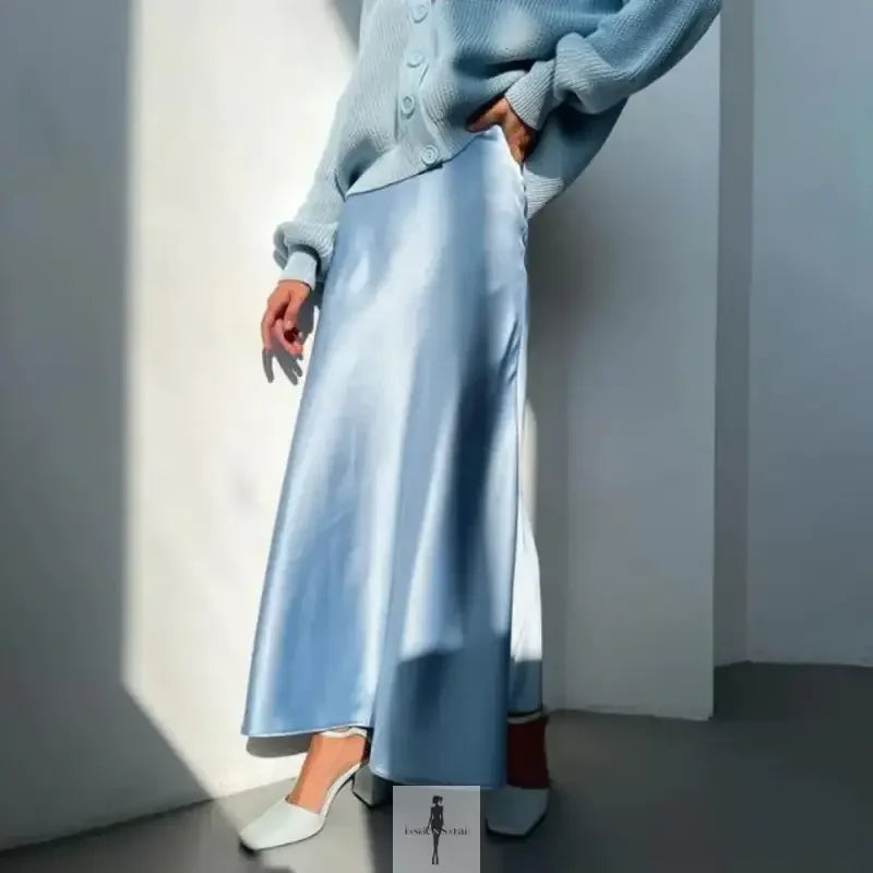 Fashionsarah.com Fashionsarah.com Elegant High Waist Long Skirt