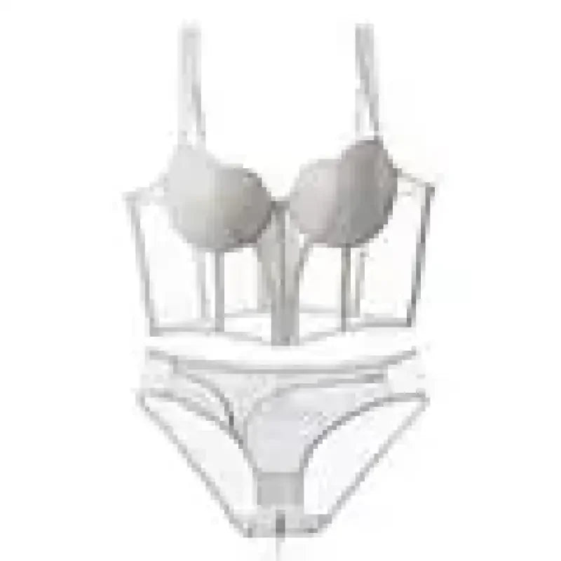 Fashionsarah.com Fashionsarah.com Soft Corset Mesh Bustier Set