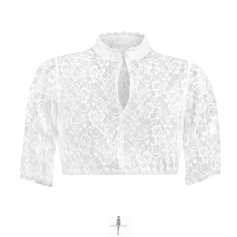 Fashionsarah.com Fashionsarah.com Transparent Lace Shirt