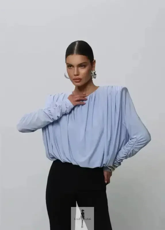 Fashionsarah.com Fashionsarah.com Ruched Elegant Bodysuit