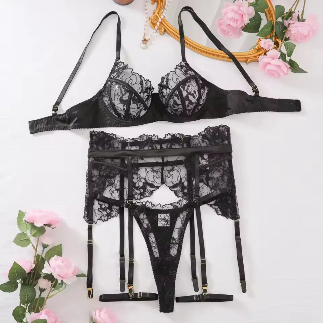 Exotic Fantasy Intimate Set 3 pcs - Fashionsarah.com