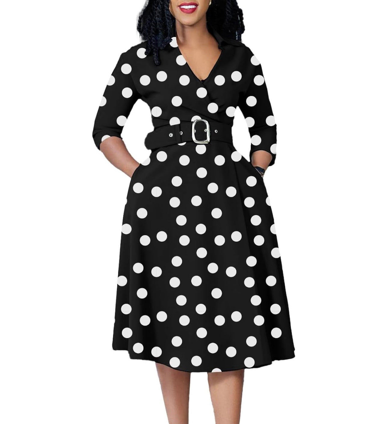 Morning Polka Dot Dresses - Fashionsarah.com