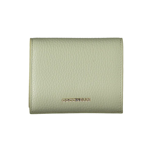 Coccinelle Green Leather Wallet | Fashionsarah.com