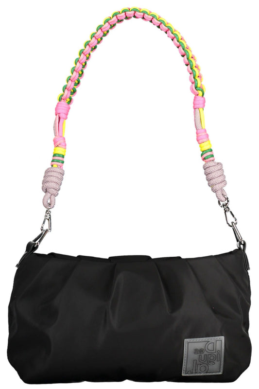 Fashionsarah.com Fashionsarah.com Desigual Chic Black Contrast Detail Handbag