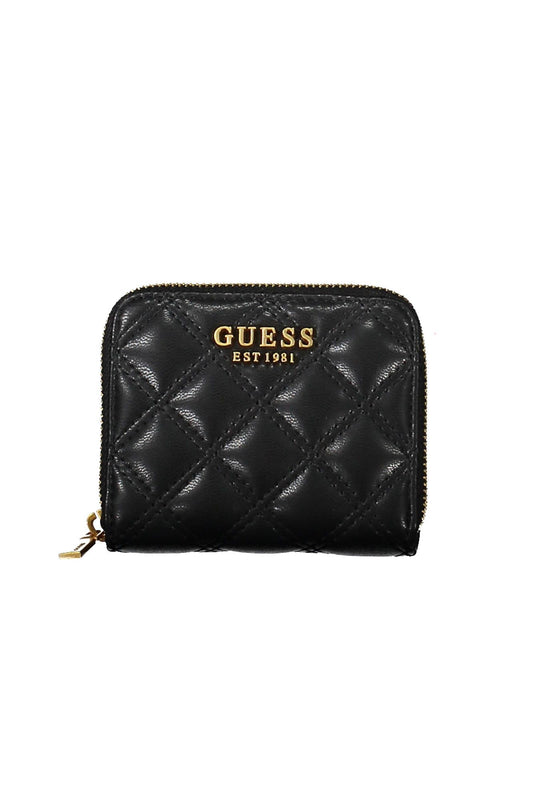 Fashionsarah.com Fashionsarah.com Guess Jeans Chic Black Wallet with Contrasting Details