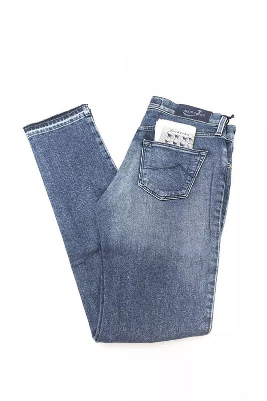Fashionsarah.com Fashionsarah.com Jacob Cohen Elegant Slim-Fit Fringe Jeans