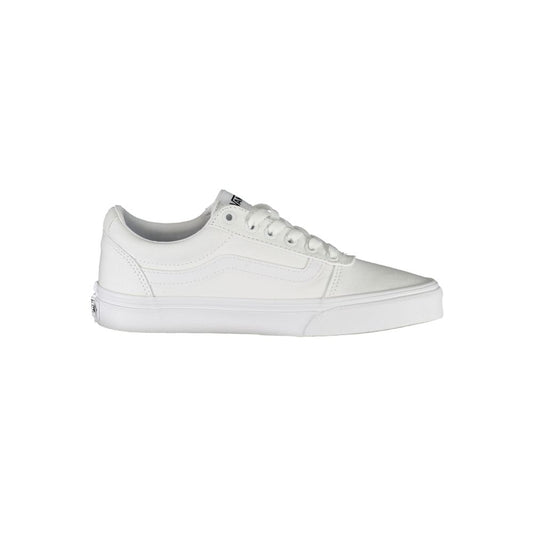 Vans White Polyester Sneaker | Fashionsarah.com