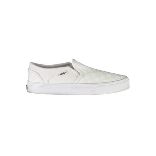 Vans White Polyester Sneaker | Fashionsarah.com