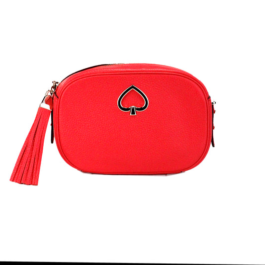 Fashionsarah.com Fashionsarah.com Kate Spade Kourtney Small Stoplight Pebble Leather Camera Bag Crossbody Handbag