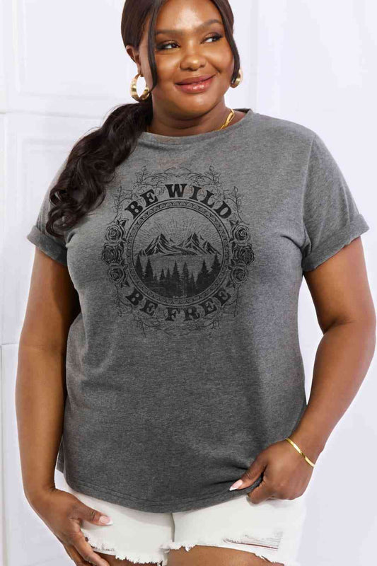 BE WILD Women T-Shirts | Fashionsarah.com