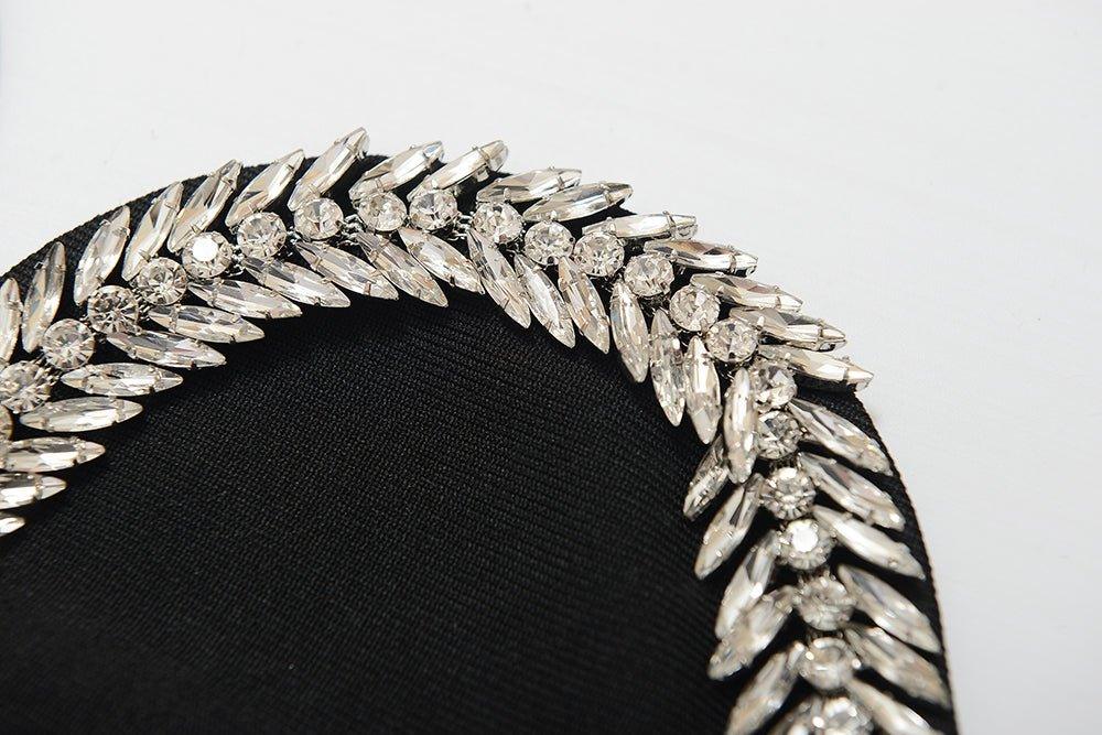 Strapless Diamond V-Neck Dress | Fashionsarah.com