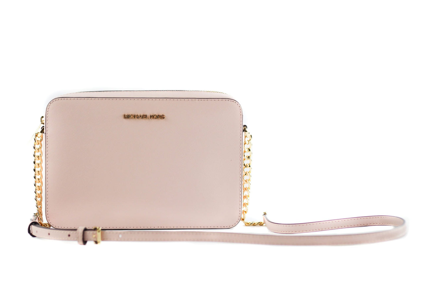 Michael Kors Jet Set Large Leather Crossbody Bag | Fashionsarah.com