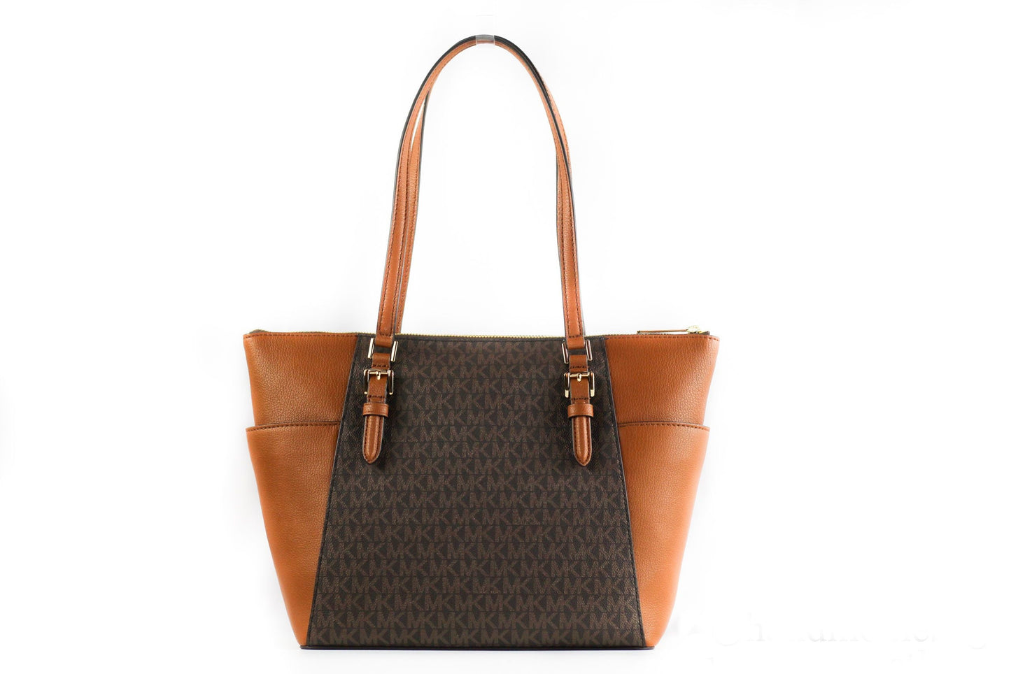 Michael Kors Charlotte Signature Leather Large Tote Bag | Fashionsarah.com