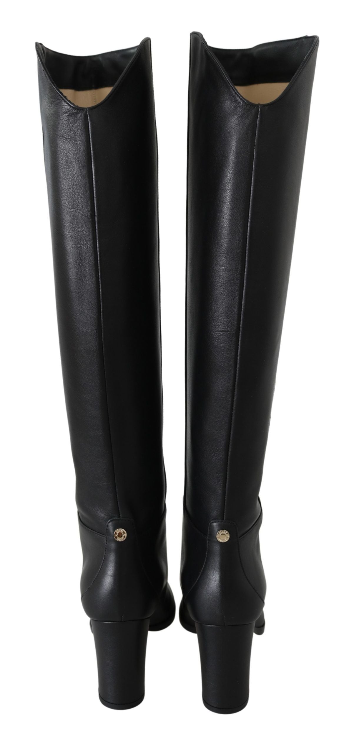 Jimmy Choo Black Leather Madalie 80 Boots Shoes | Fashionsarah.com