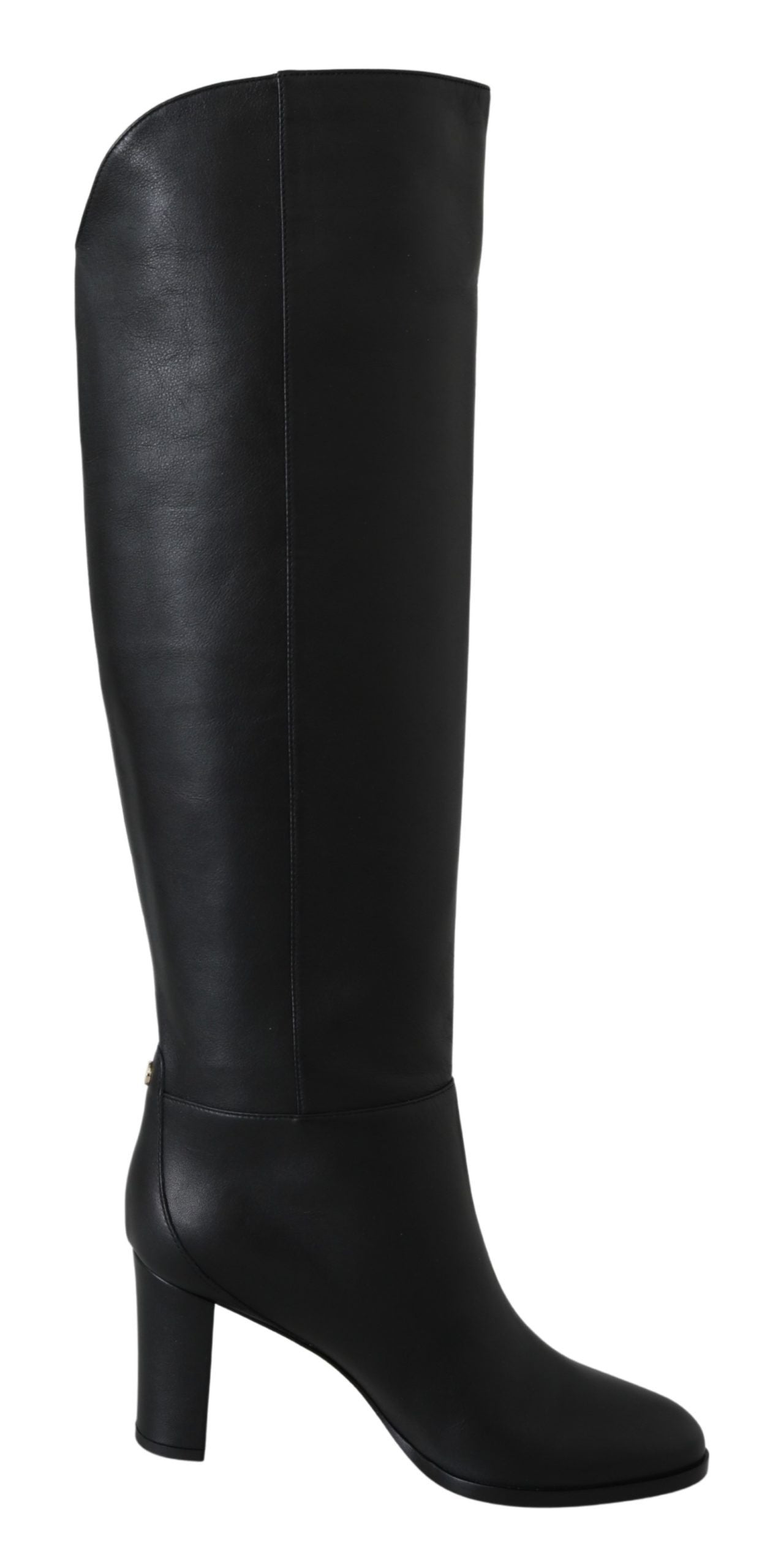 Jimmy Choo Black Leather Madalie 80 Boots Shoes | Fashionsarah.com