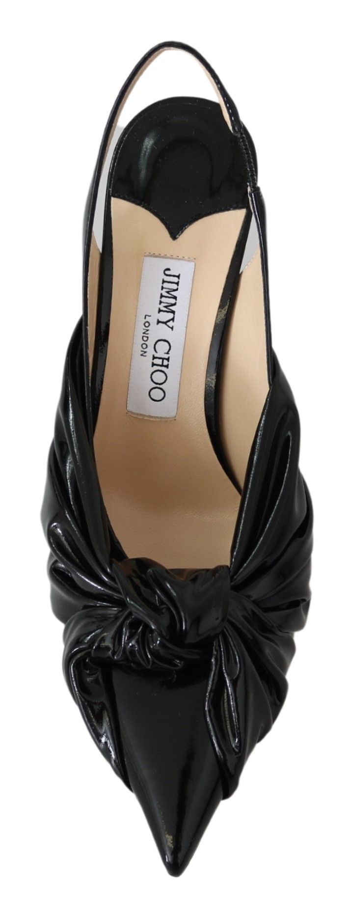 Jimmy Choo Black Patent Leather Annabell 85 Pumps | Fashionsarah.com