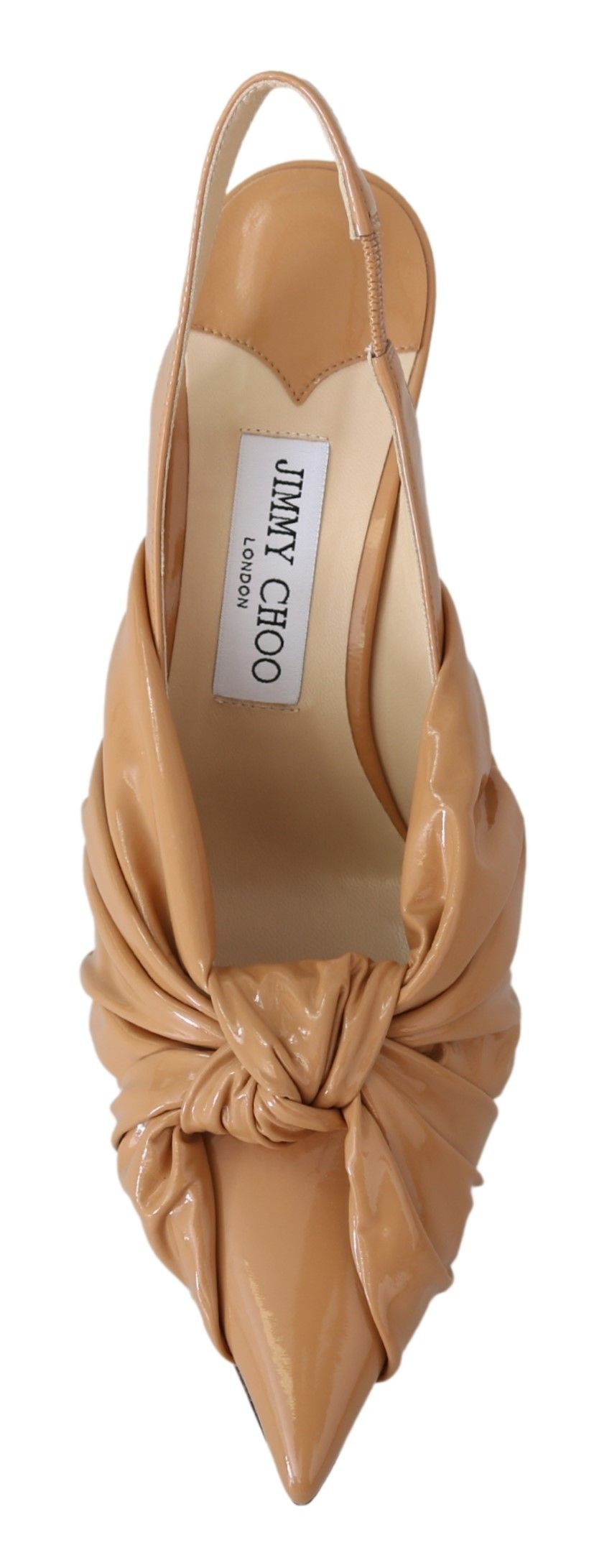 Jimmy Choo Caramel Brown Leather Annabell 85  Pumps | Fashionsarah.com