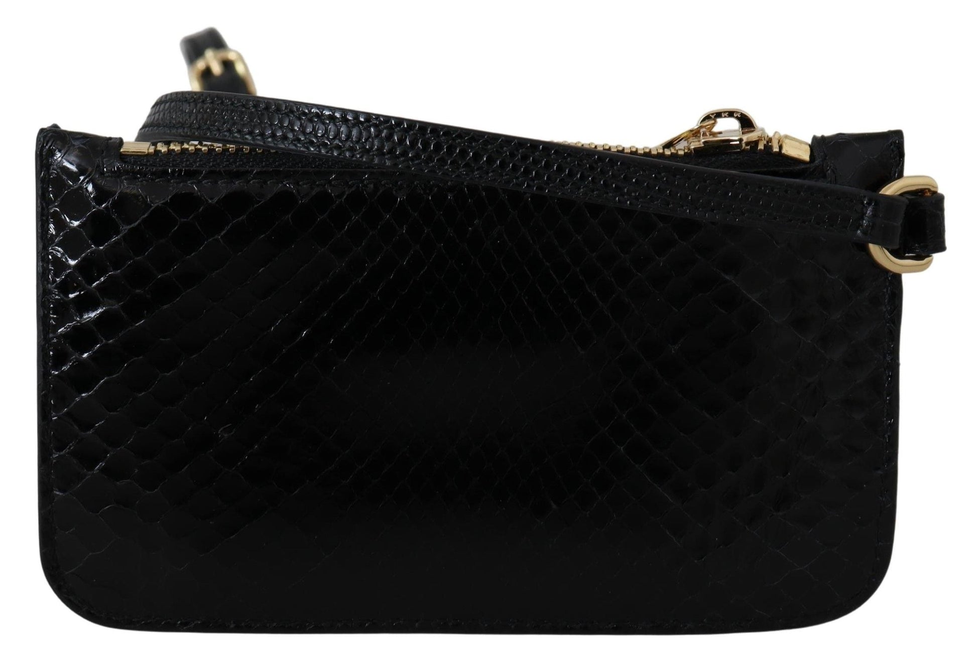 Dolce & Gabbana Black Leather Coin Purse | Fashionsarah.com