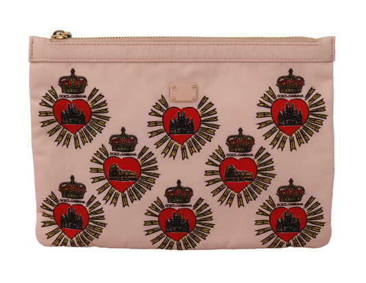 Dolce & Gabbana Clutch Devotion Heart Pouch Wallet | Fashionsarah.com