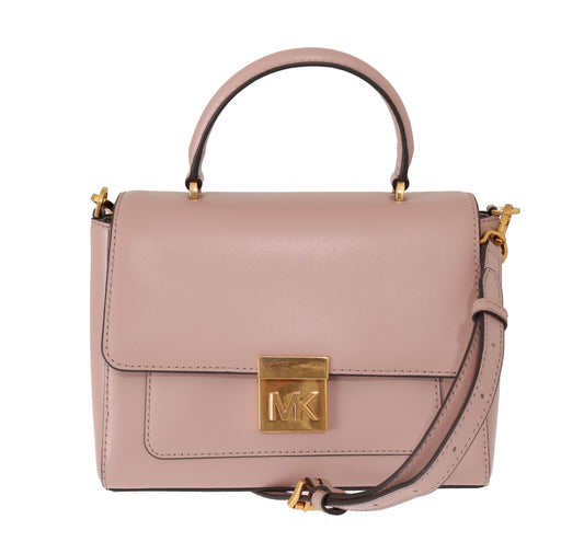 Michael Kors Pink MINDY Leather Shoulder Bag | Fashionsarah.com