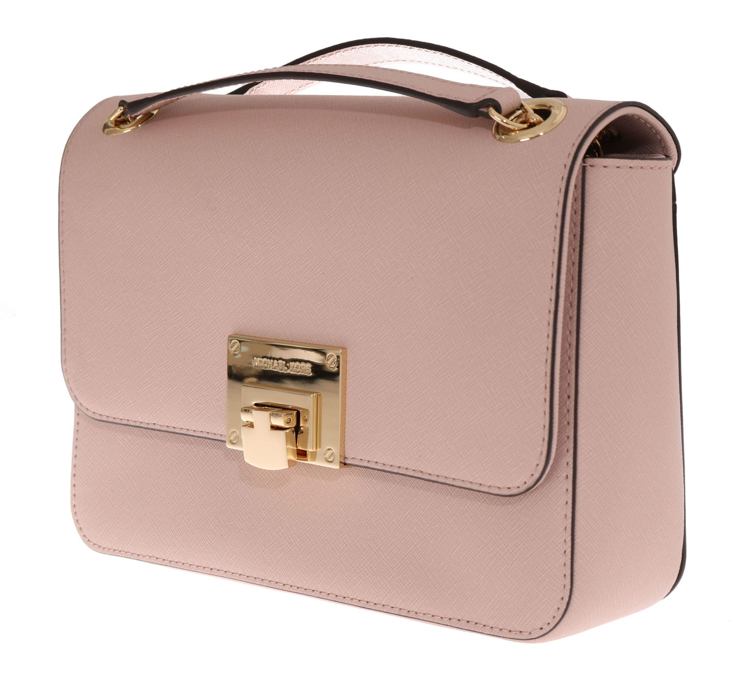 Michael Kors Pink Tina Leather Shoulder Bag | Fashionsarah.com