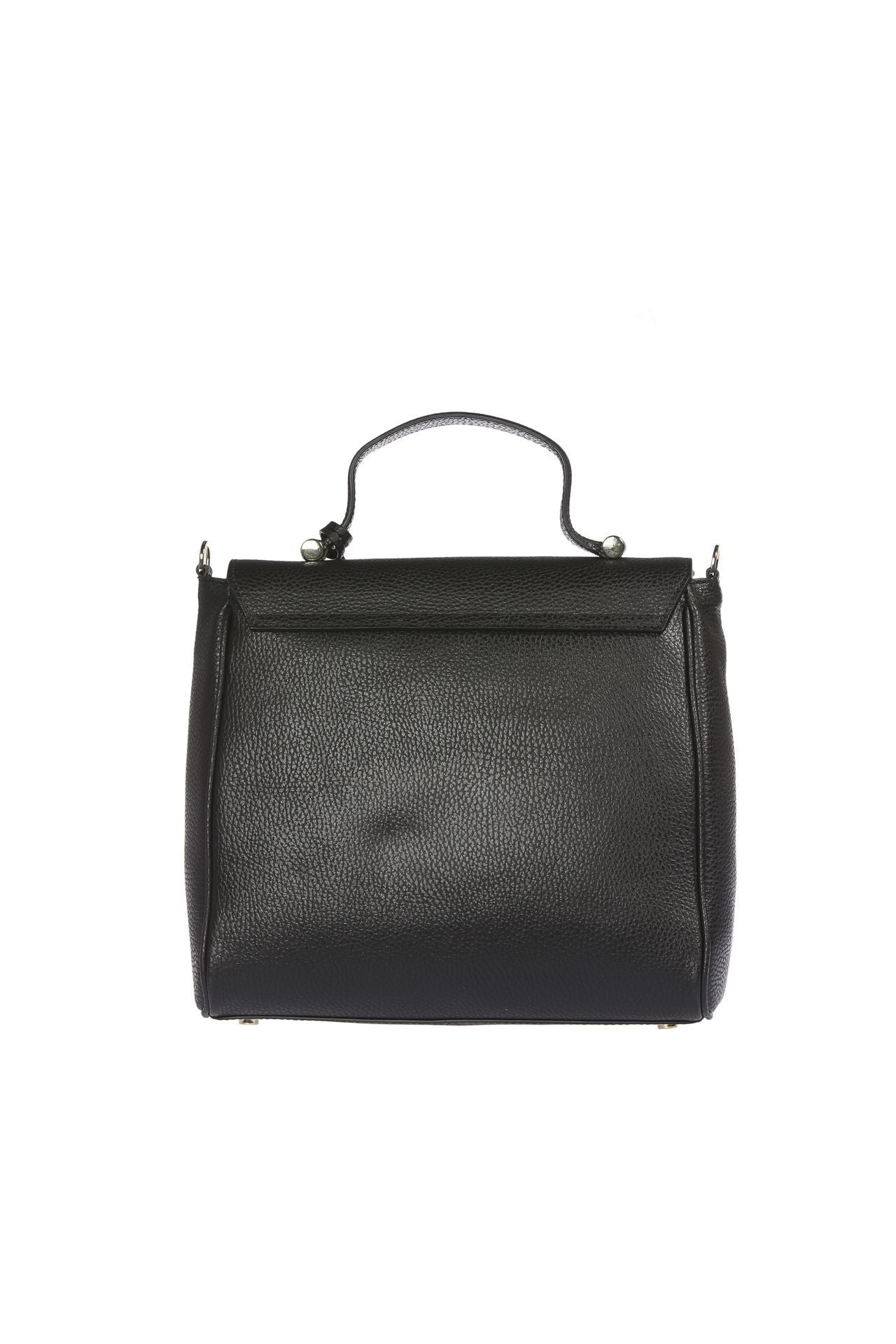 Trussardi Embossed Leather Elegance Handbag | Fashionsarah.com