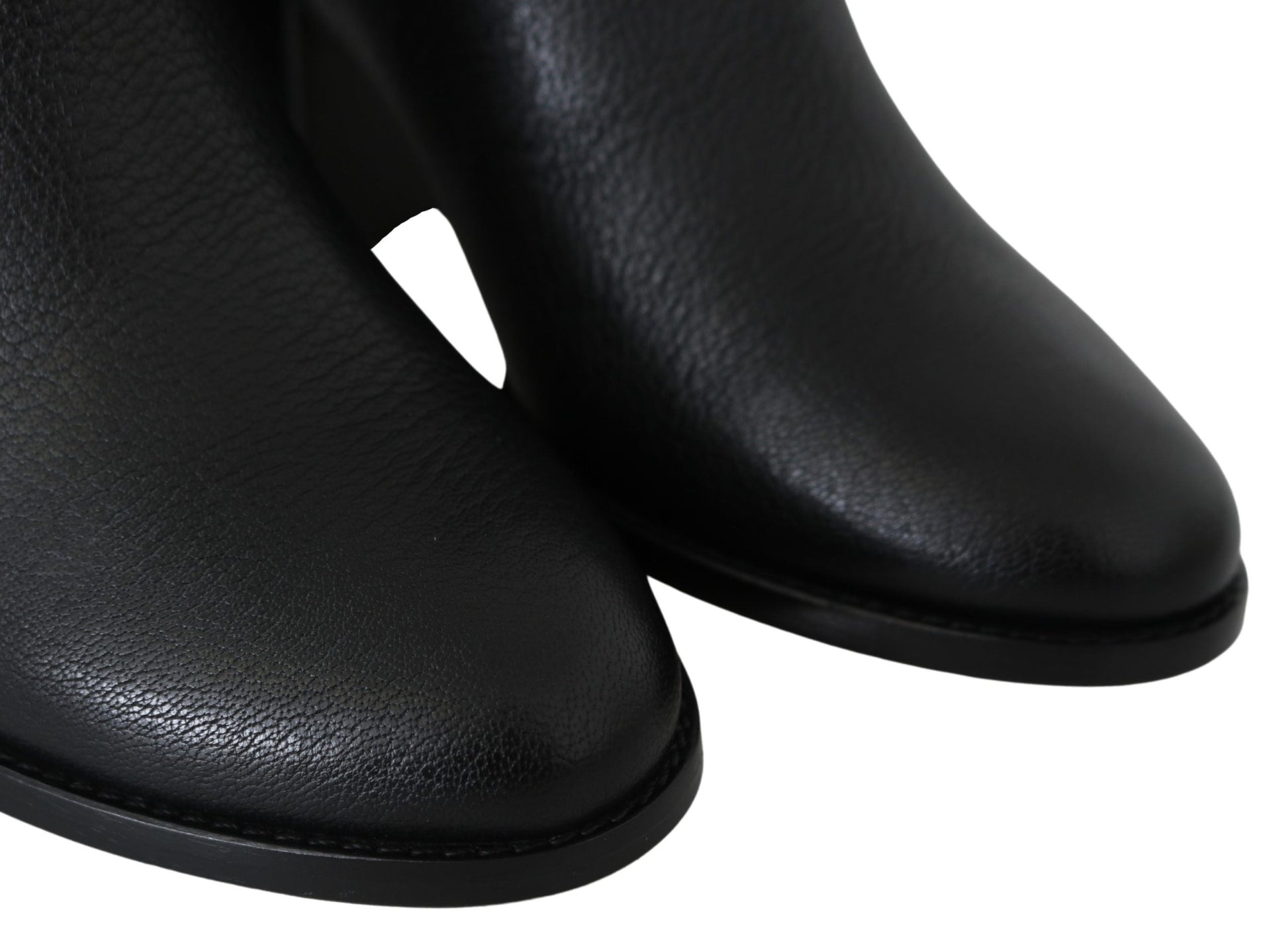 Jimmy Choo Black Leather women Booties | Fashionsarah.com