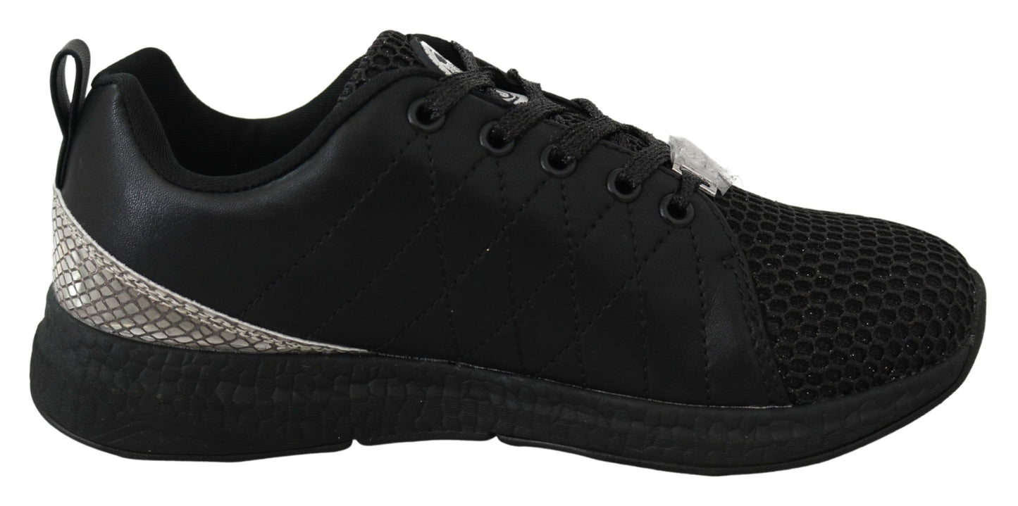 Fashionsarah.com Fashionsarah.com Plein Sport Exquisite Black Runner Gisella Sports Sneakers