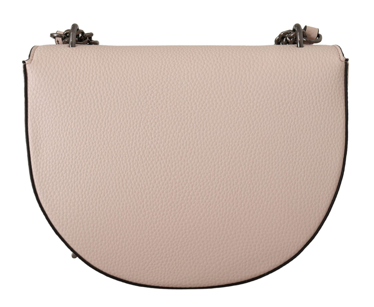 Karl Lagerfeld Light Pink Mauve Leather Shoulder Bag | Fashionsarah.com