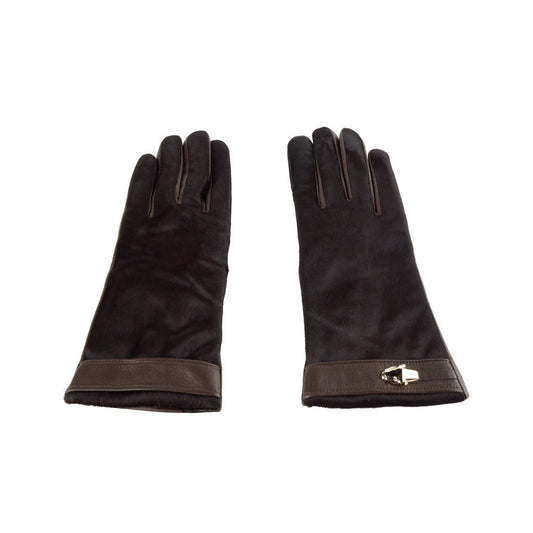 Fashionsarah.com cavalli class dark brown glove
