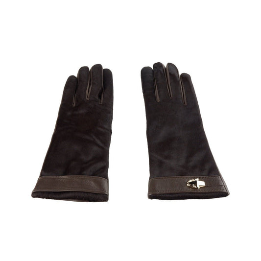 cavalli class dark brown glove | Fashionsarah.com