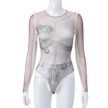 Load image into Gallery viewer, Slim Mesh Bodysuit | Fashionsarah.com