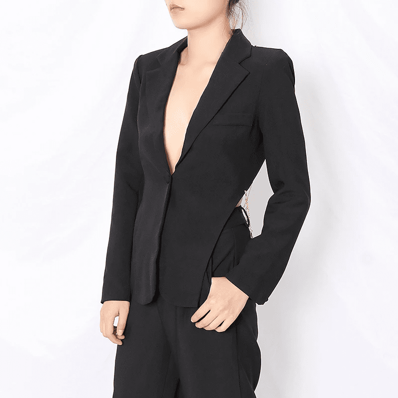 Women Remi Black blazer | Fashionsarah.com